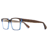 Montura de gafas Vanni Occhiali Hombre V2171-A746MARRONE/AZZURRO53 - V2171-A746MARRONE/AZZURRO53
